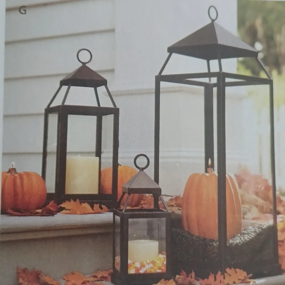 Pottery Barn Pumpkin Candle